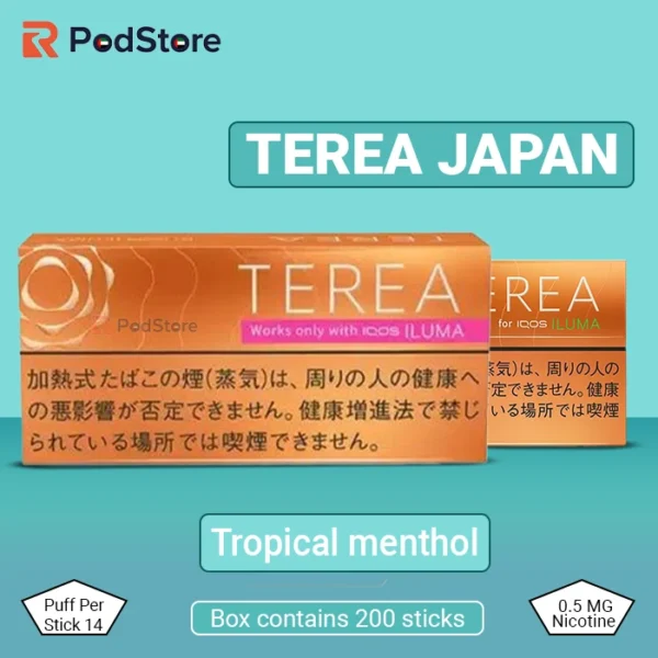 IQOS TEREA Tropical Menthol Japan