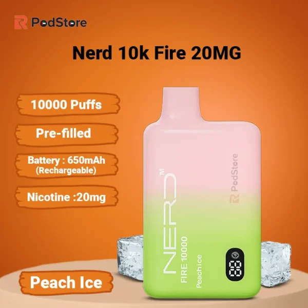 Nerd Fire Peach Ice