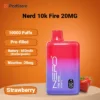 Nerd Fire Strawberry 10000 Puffs