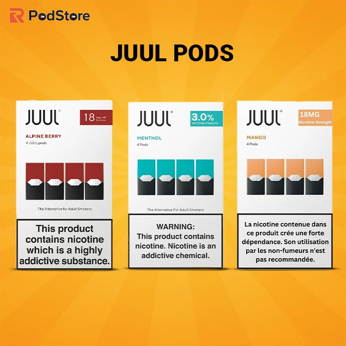 JUUL Virginia Tobacco 5% 1 JUUL Pods Dubai
