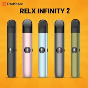 RELX Essential Blue Glow 5 Relx Infinity 2