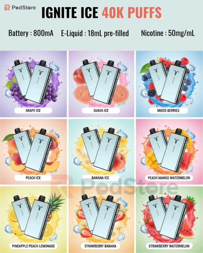 Ignite Ice 40000 Puffs