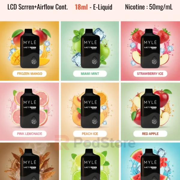 MYLÉ Meta Max 18000 Puffs