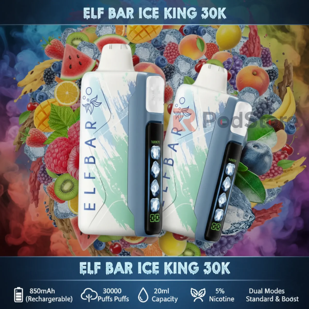 ElF BAR ICE KING 30K ElF BAR ICE KING 30K