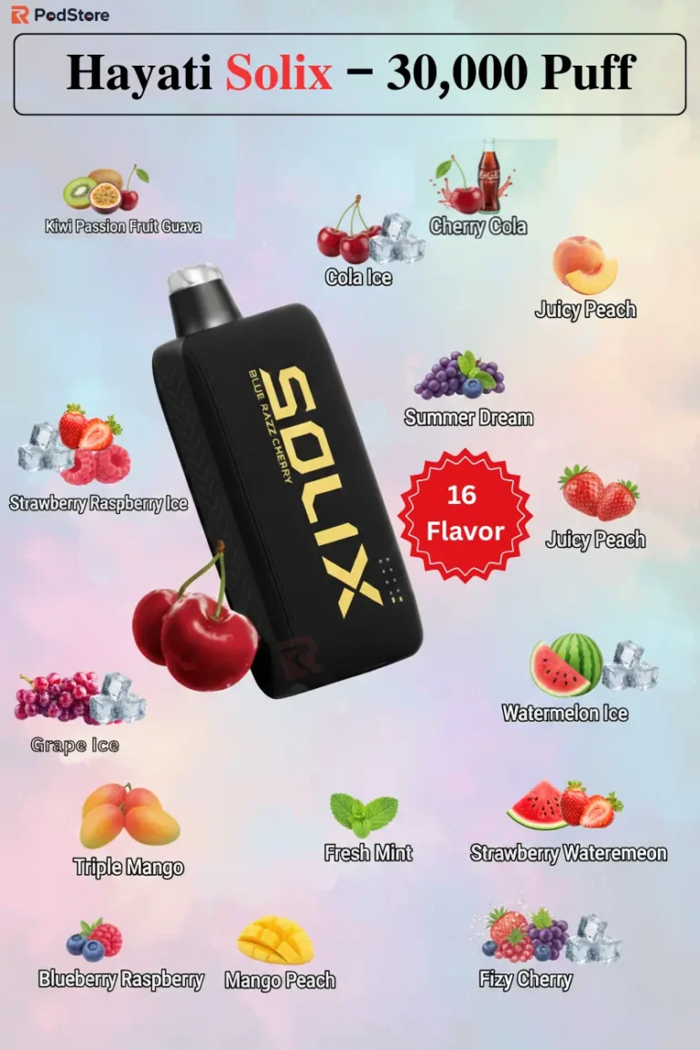 Hayati Solix 30000 Puffs