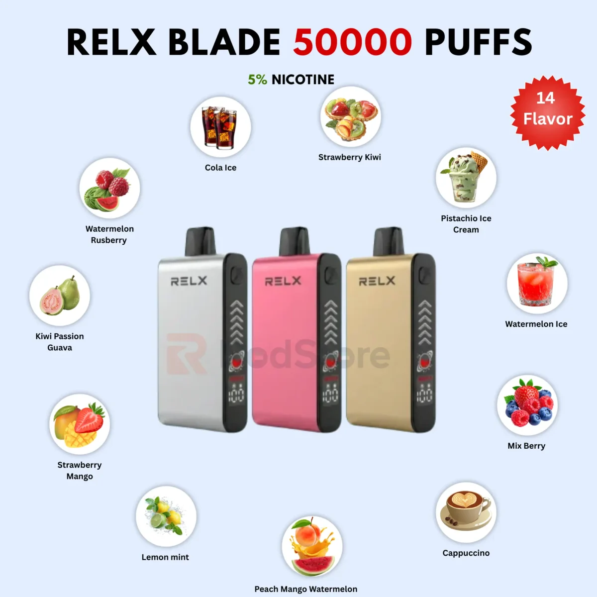 RELX Blade 50000 Puffs RELX Blade 50000 Puffs