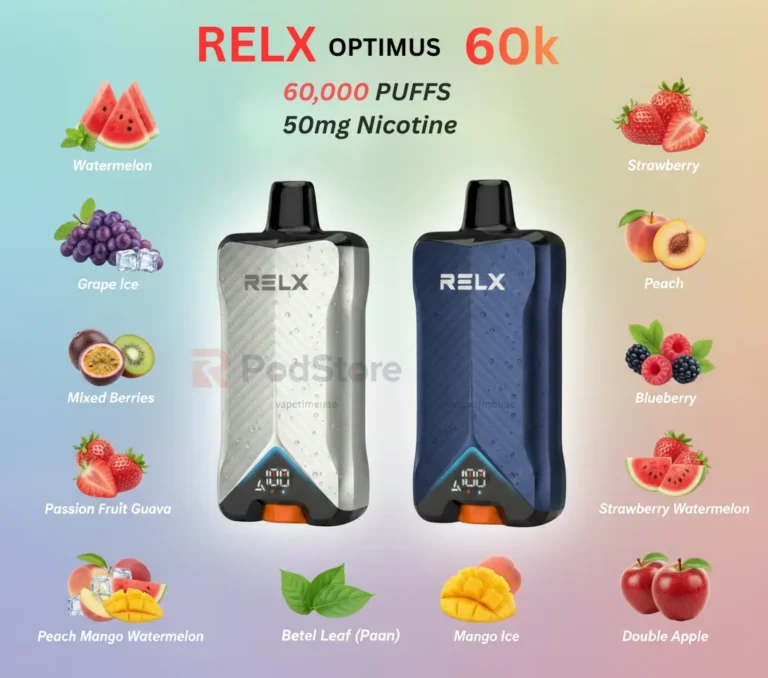 RELX Optimus 60000 Puffs
