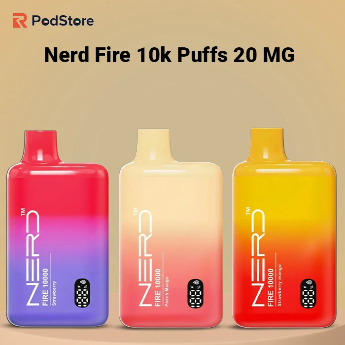 Nerd Fire 10000 Puffs 20 mg