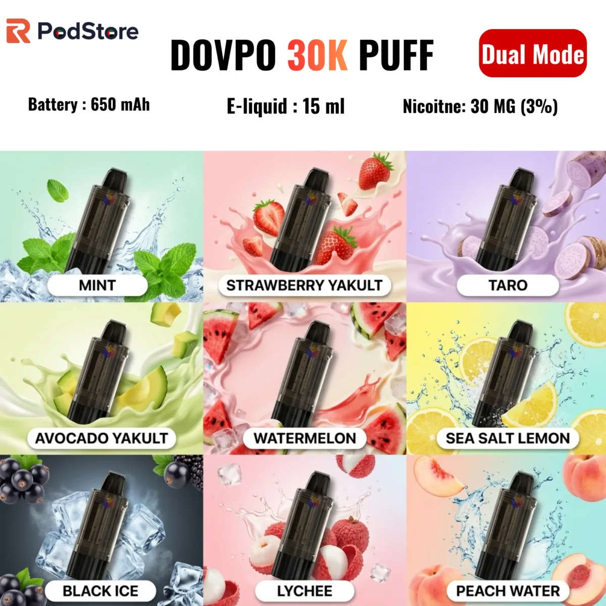 DOVPO Pods 30K Puffs