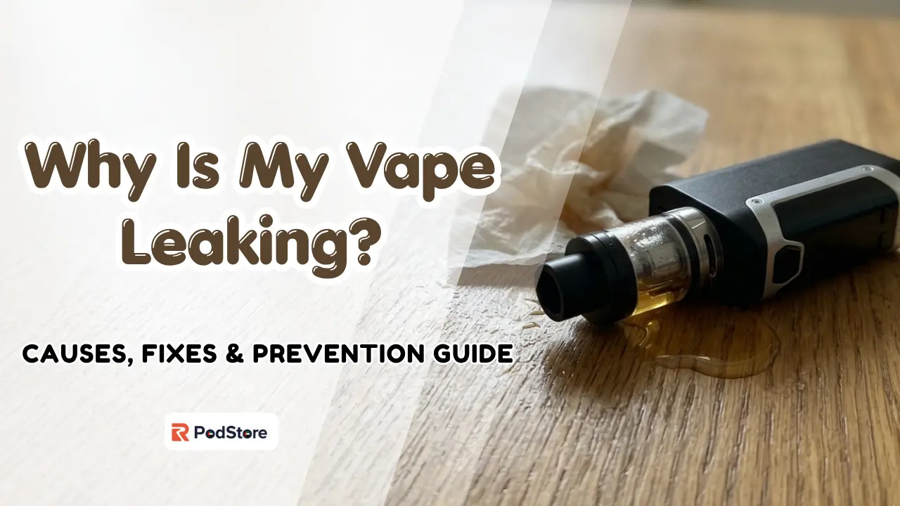 Why Is My Vape Leaking?