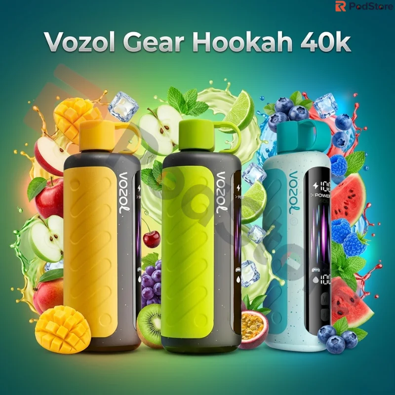 VOZOL Gear Hookah 40000 Puffs VOZOL Gear Hookah 40000 Puffs