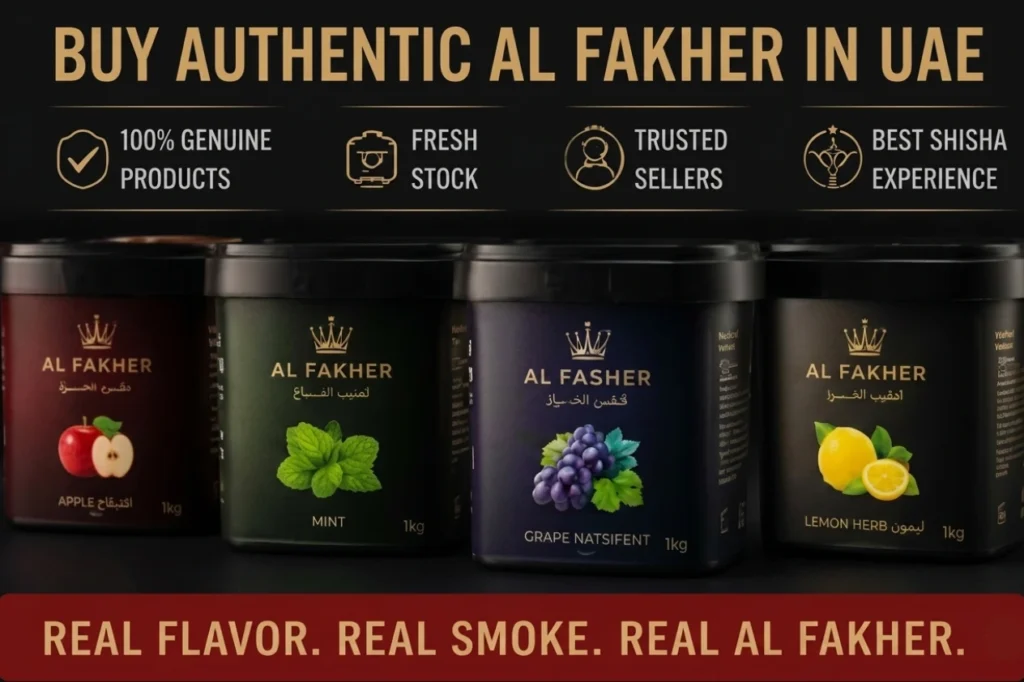 Fake vs. Original Al Fakher Shisha in UAE: How to Spot Authentic Tobacco 8 Authentic Al Fakher