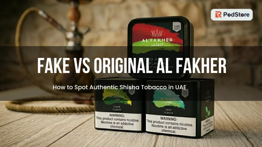 Fake vs. Original Al Fakher