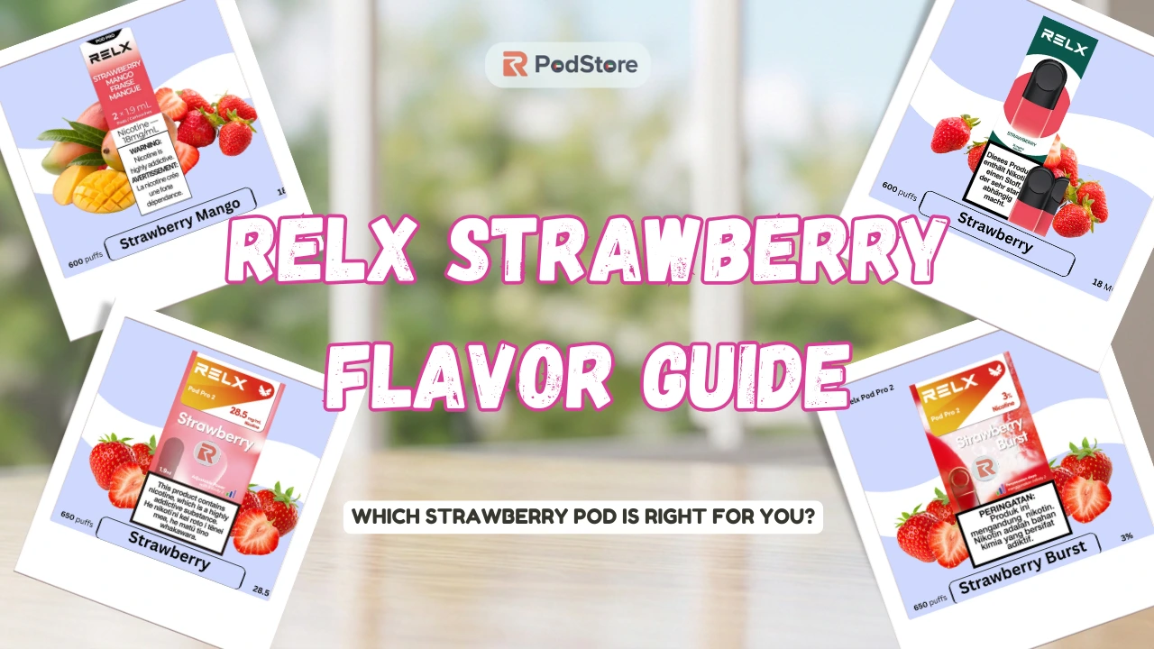 RELX Strawberry Flavor Guide