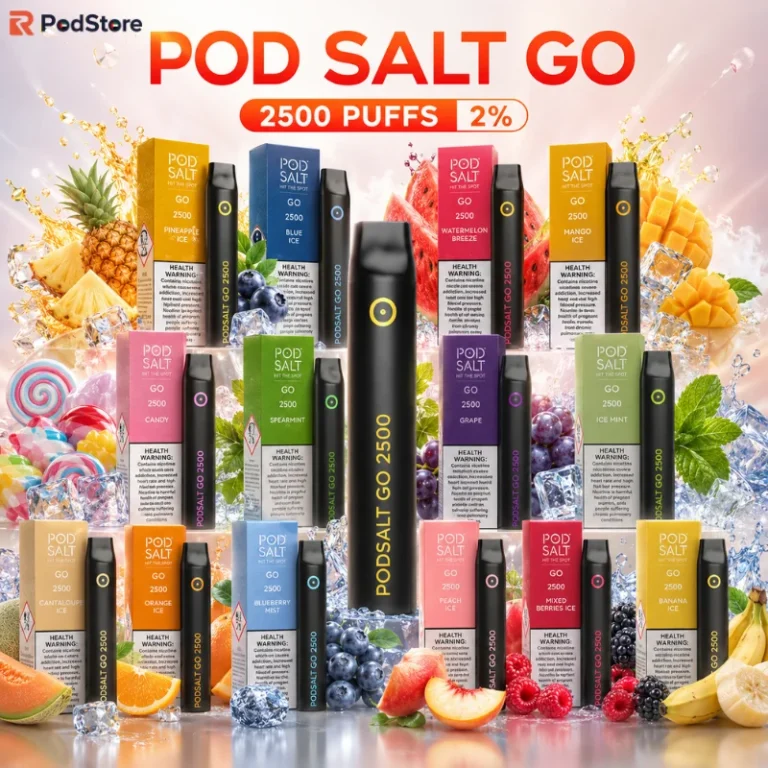 Pod Salt Go 2500 Puffs Disposable Vape