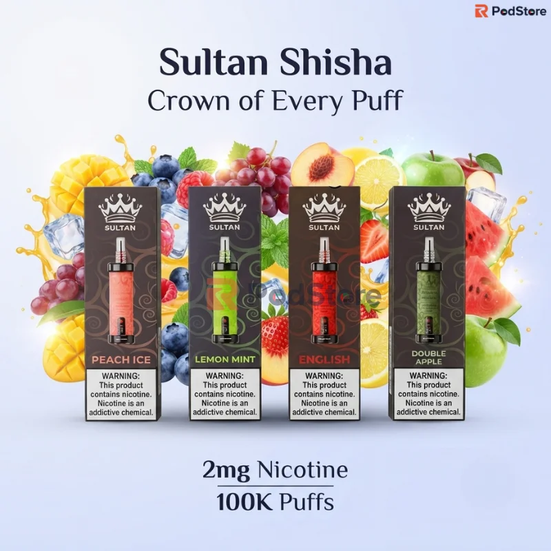 Sultan Shisha Crown 100K