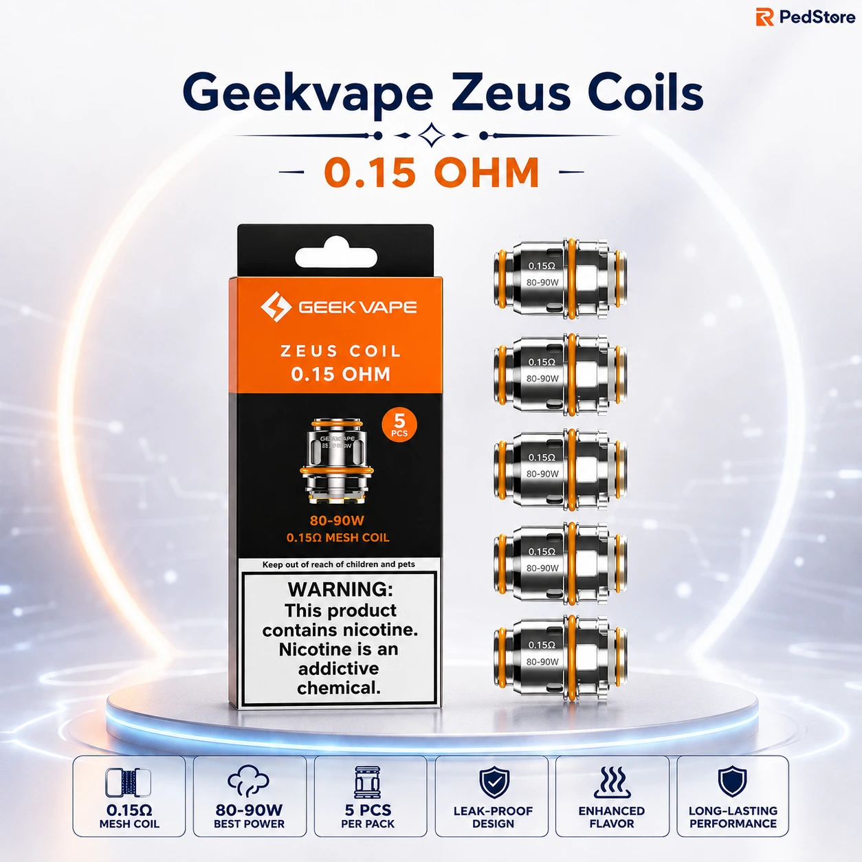 GeekVape Zeus 0.15 mesh coil