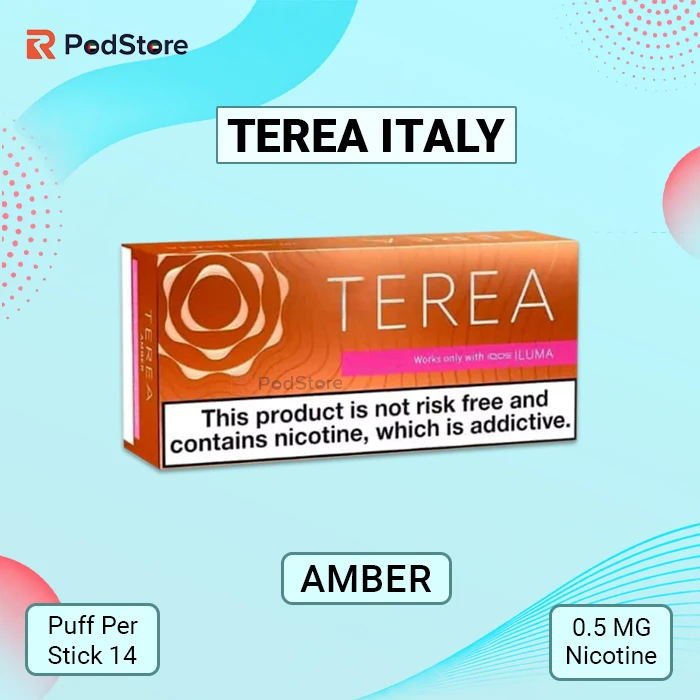 IQOS TEREA Amber Italy