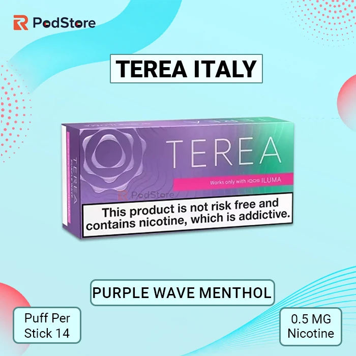 IQOS TEREA Purple Wave Menthol Italy