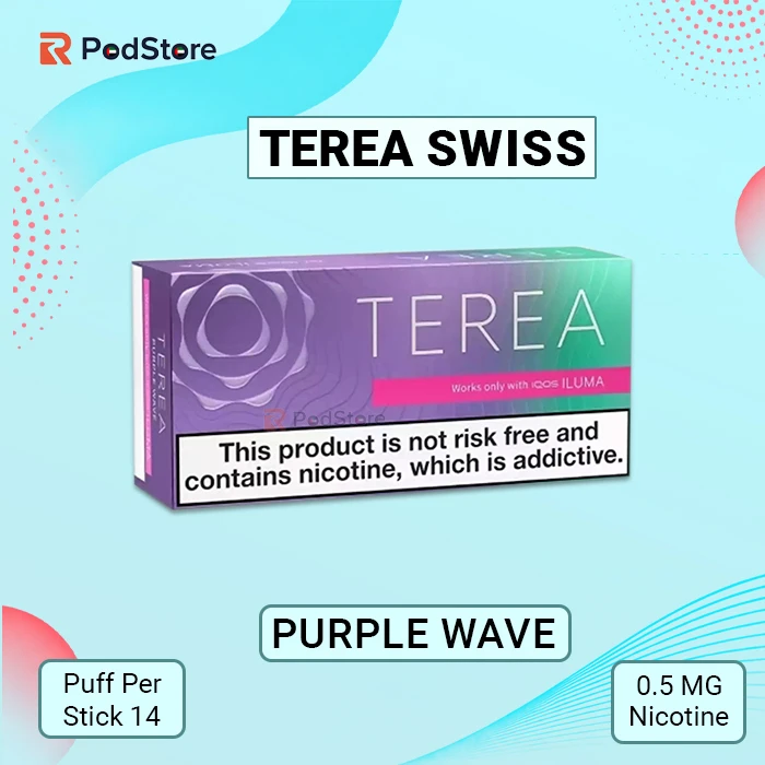 IQOS TEREA Purple Wave Swiss