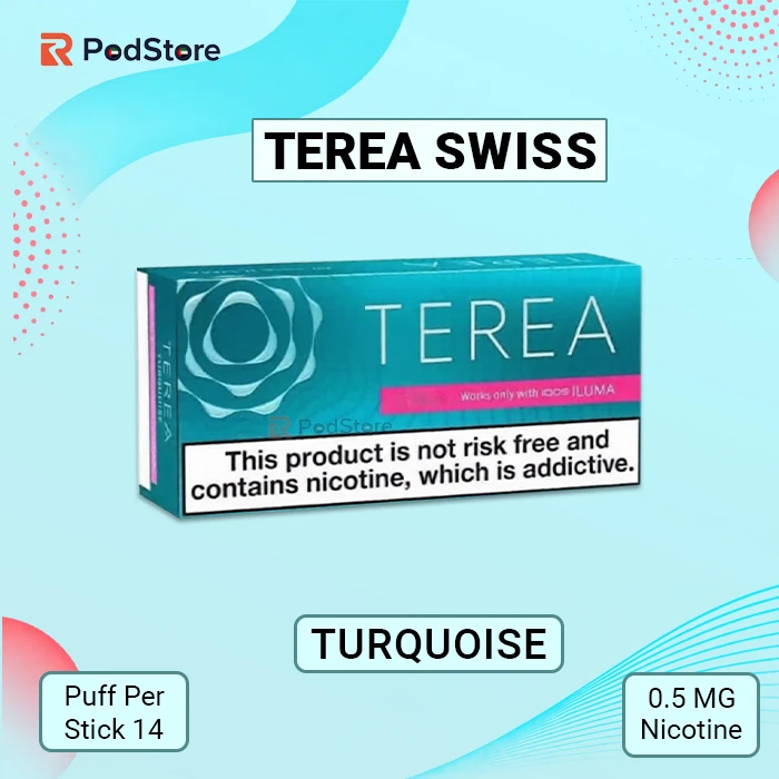 IQOS TEREA Turquoise Swiss