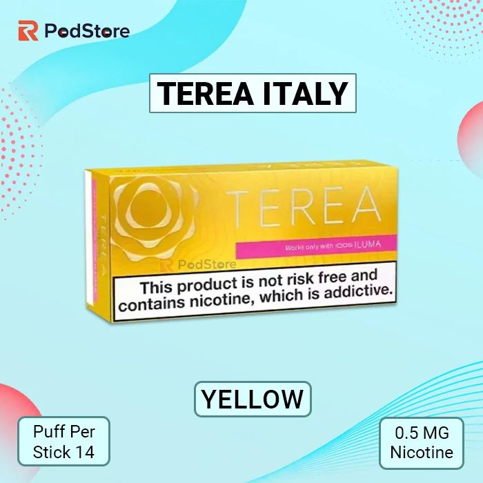 IQOS TEREA Yellow Italy