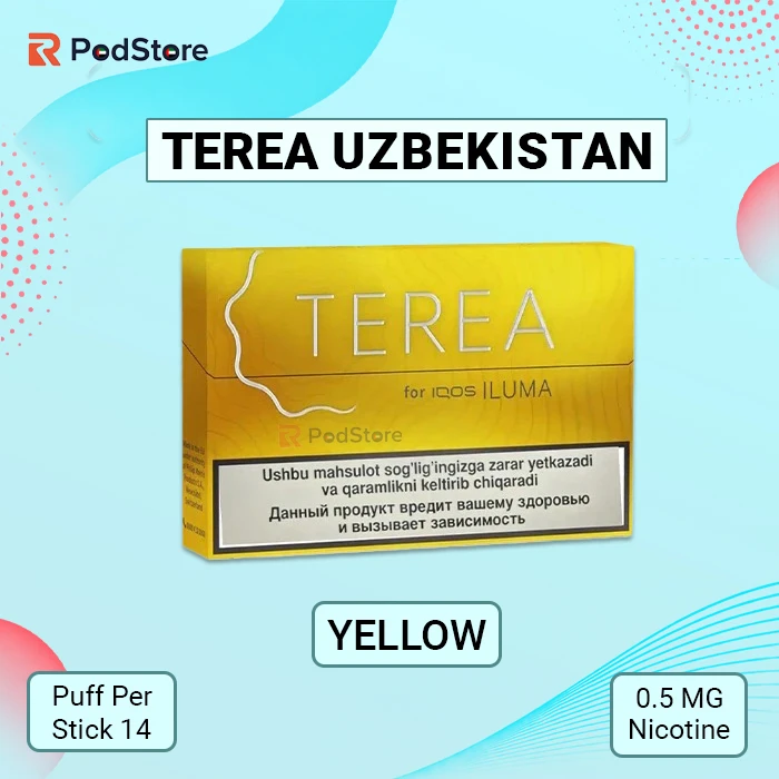 IQOS TEREA Yellow Uzbekistan