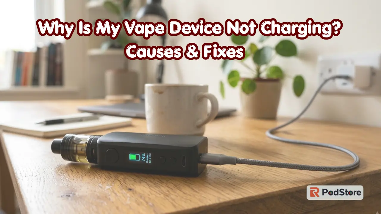 Vape Device Not Charging