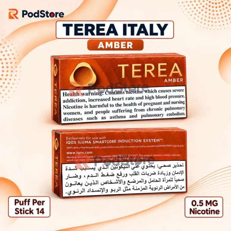 IQOS TEREA Amber Italy