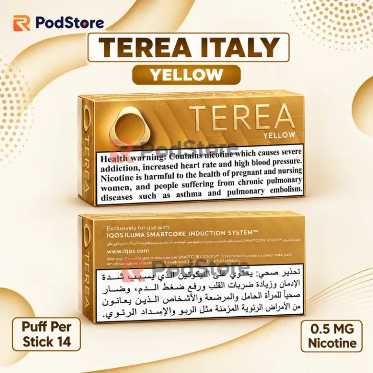 IQOS TEREA Yellow Italy