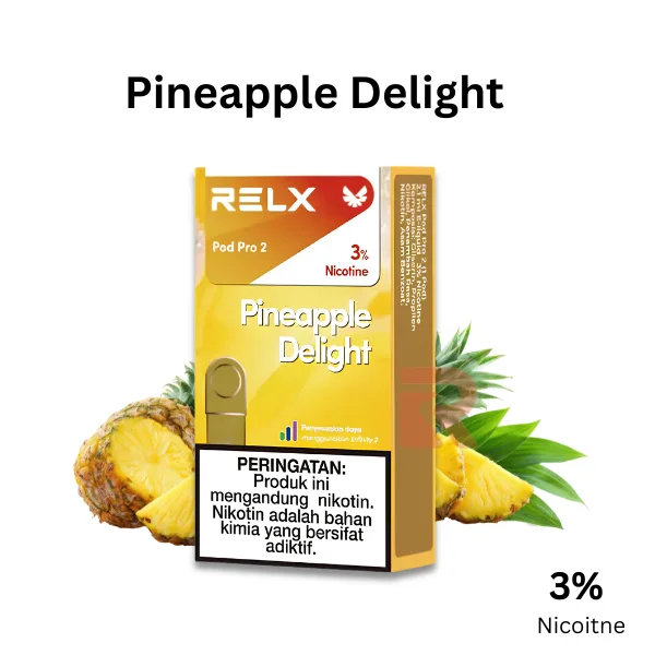 RELX Pod Pro 2 Pineapple Delight RELX Pineapple UAE RELX Pod Pro 2 Pineapple Delight RELX Pineapple UAE
