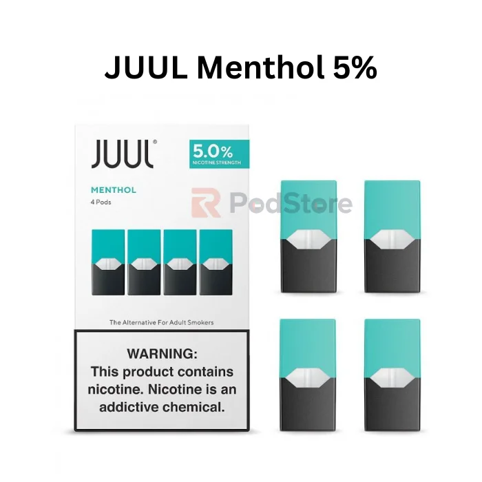 JUUL Menthol Pods 5%