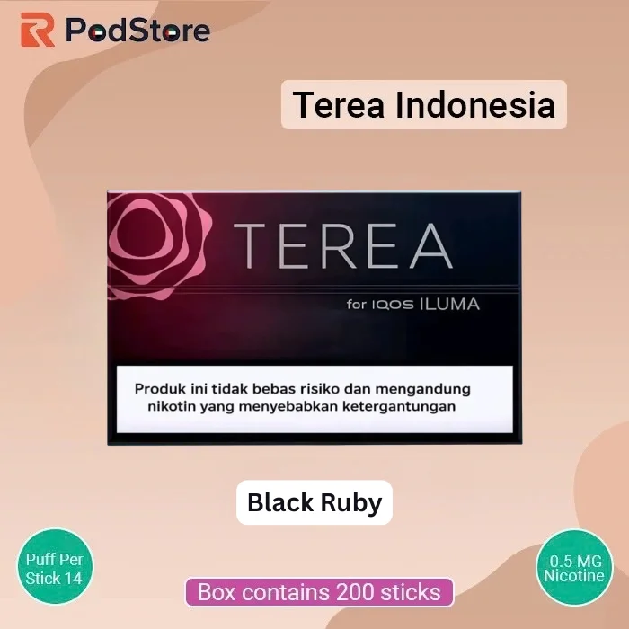 IQOS Terea Black Ruby Indonesia