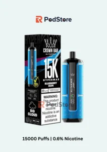 Al Fakher Crown Bar Hypermax 15000 Puffs Disposable Vape 1 Crown Bar Hypermax 15000 Puffs